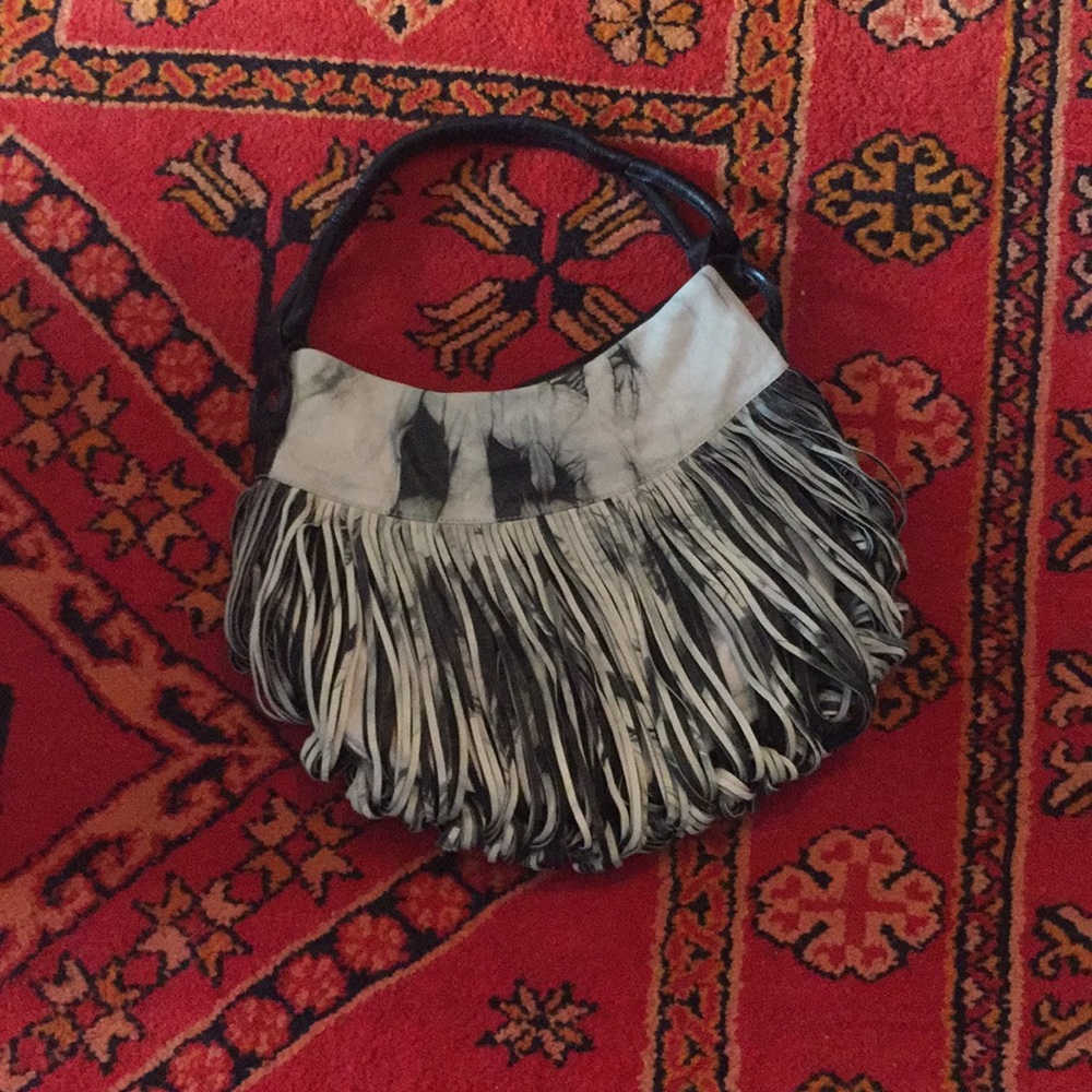 Katherine Kwei New York : white and black leather